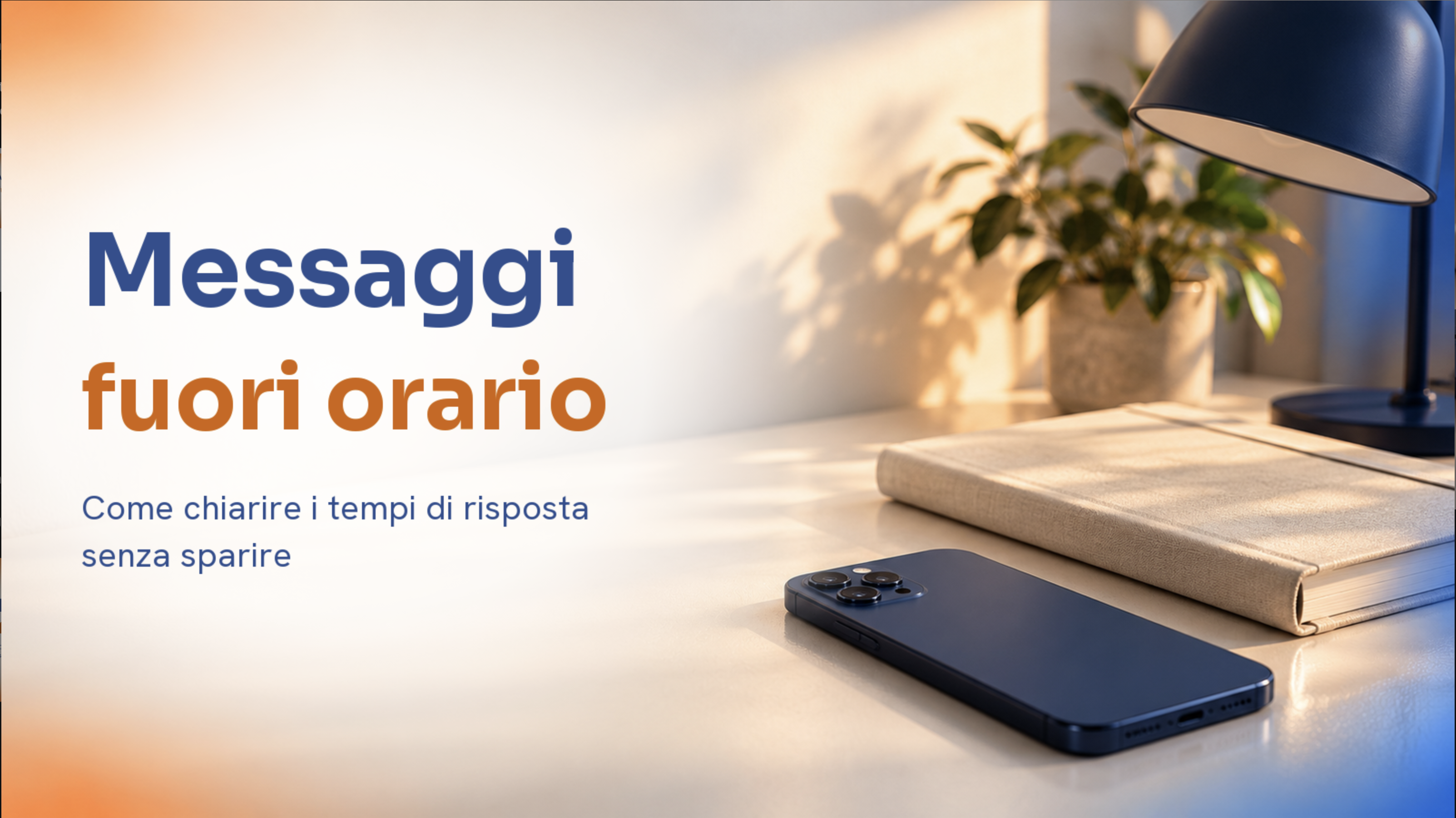 Messaggi fuori orario: come chiarire i tempi di risposta senza sparire