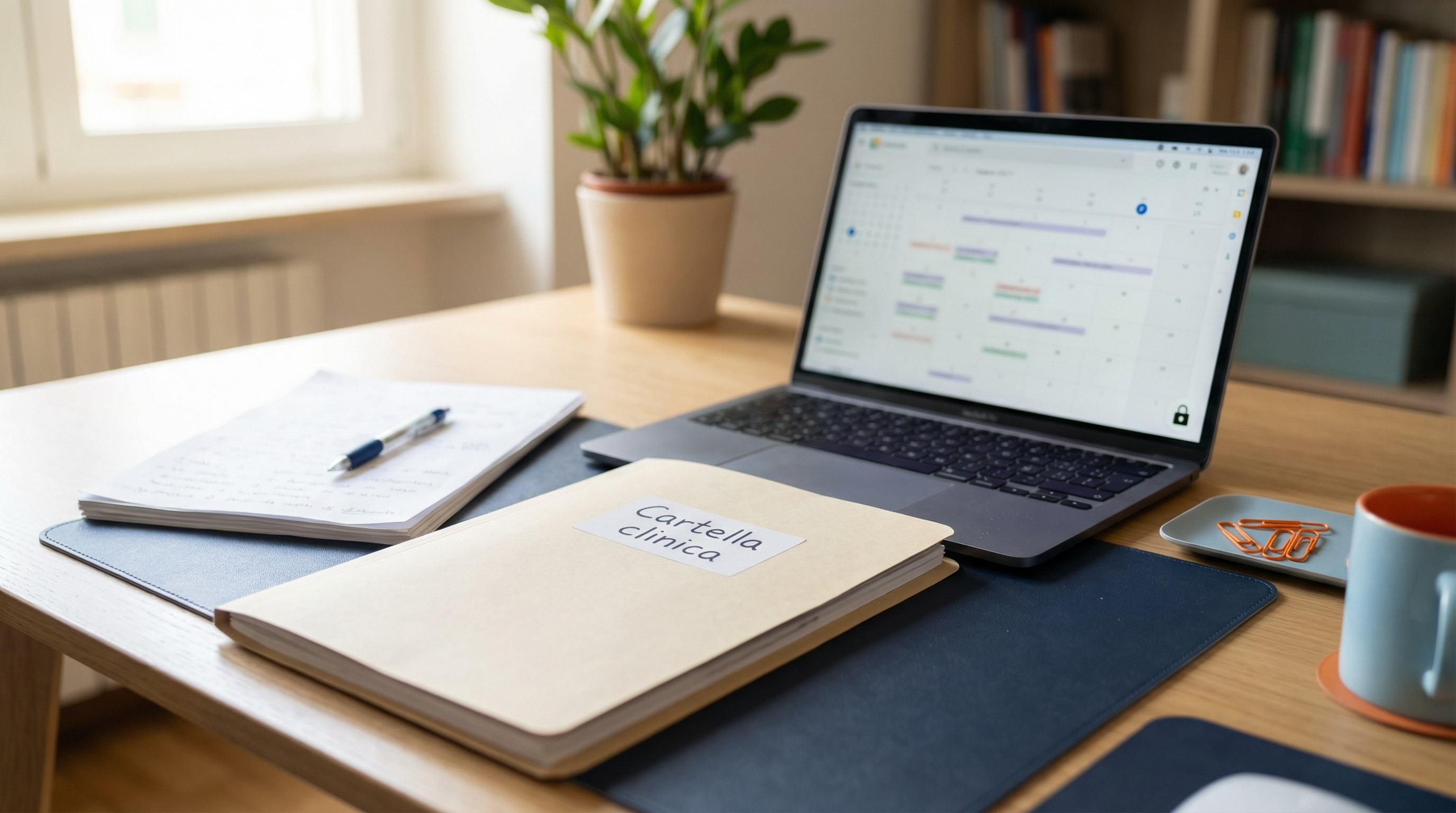 Cartella clinica, appunti e materiali: cosa tenere davvero (e come organizzare tutto senza impazzire)