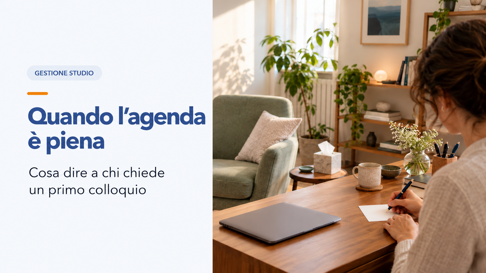 Quando l’agenda è piena: cosa dire a chi chiede un primo colloquio